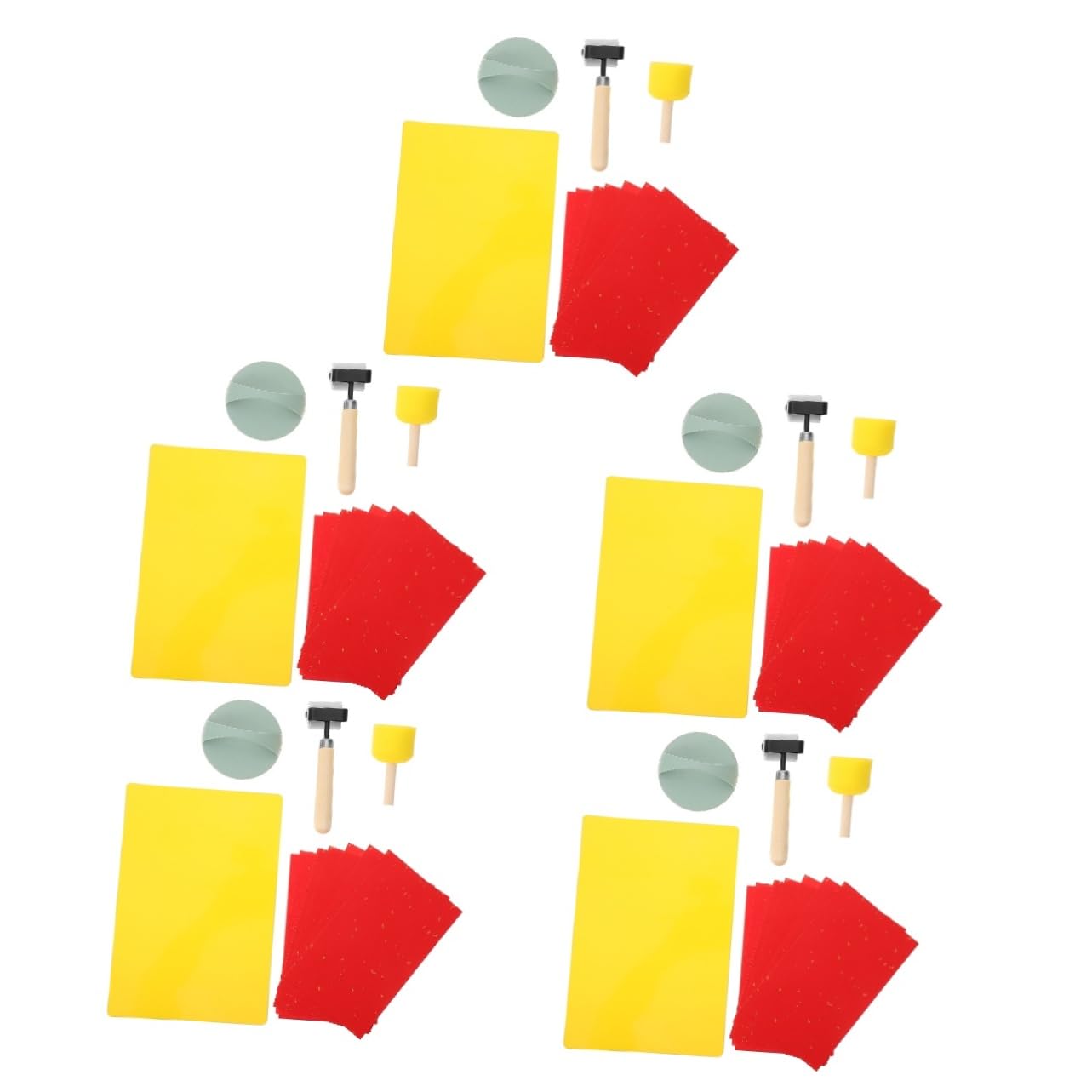 STOBOK 5 Juegos Kit De Herramientas De Grabado Herramientas De Grabado De Arte Rodillo De Tinta De Impresión Rodillo Para Tallar Grabado Rodillo De Tinta Para Imprimir Esponja