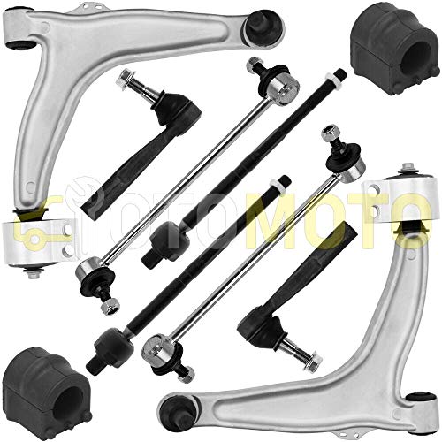 Kit brazo de suspensión delante compatible con OPEL VECTRA C SIGNUM compuesto por 10 autopartes