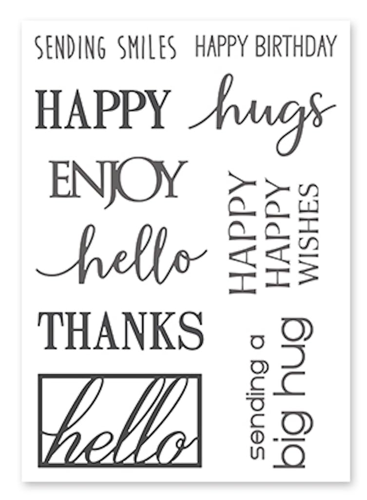 Penny Black 5""x7"" Stick & Shine Sheets 2pcs - Shining Wishes 15-017