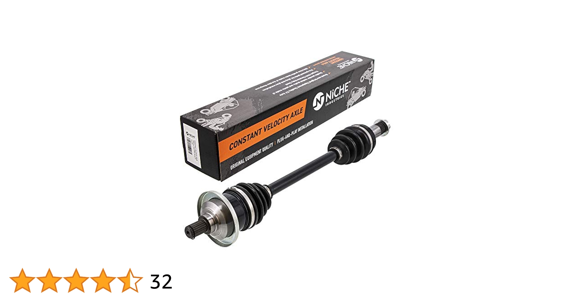 Amazon.com: NICHE Front Right CV Axle Half Drive Shaft for