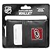 NHL Siskiyou Sports Fan Shop Carolina Hurricanes Ledergeldbörse, Einheitsgröße, Schwarz