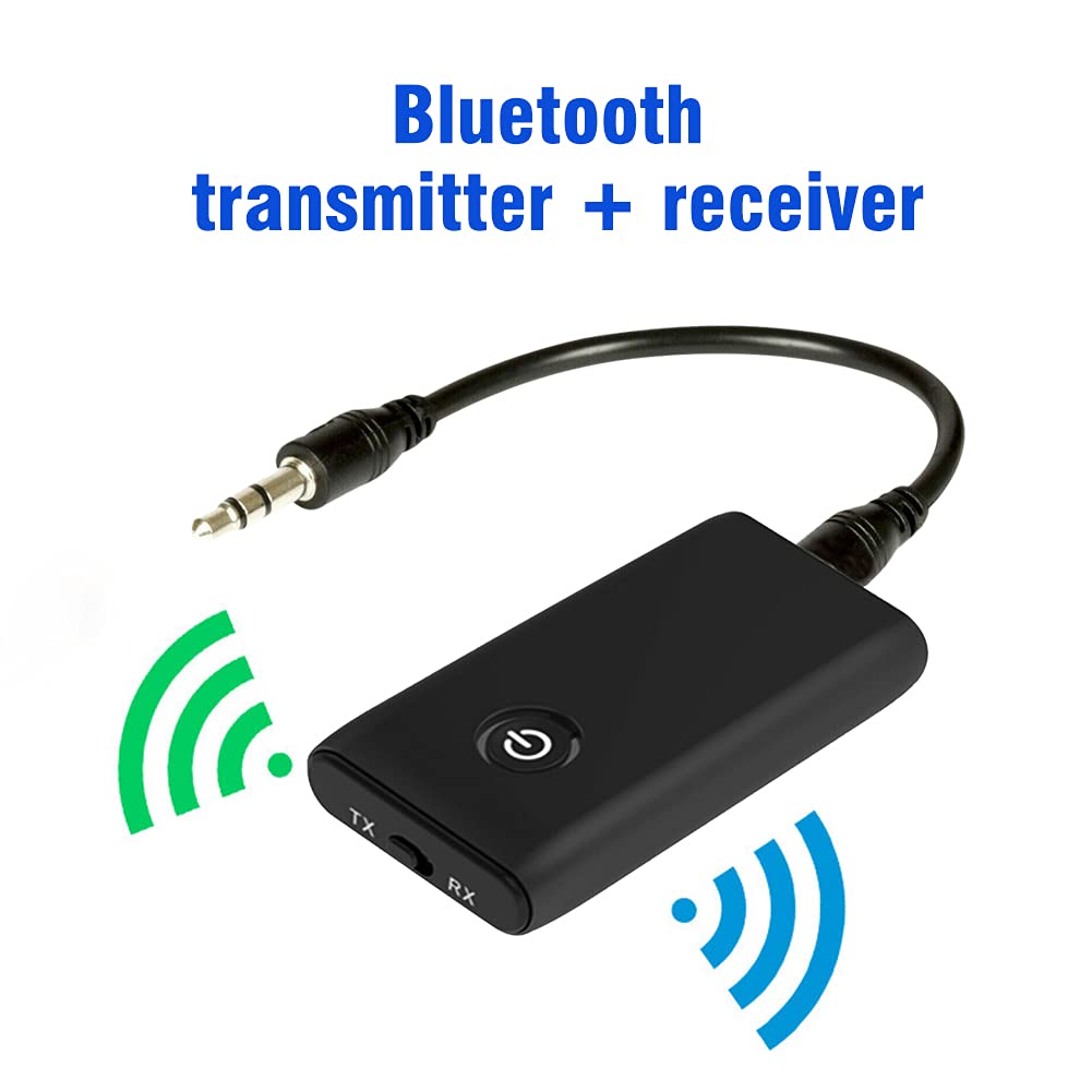 Trasmettitore Bluetooth Per Tv Trasmettitore Ricevitore Bluetooth 5.0 | Adattatore 2 In 1 Per TV, Auto E Cuffie Dongle Bluetooth Usb - Foto 2