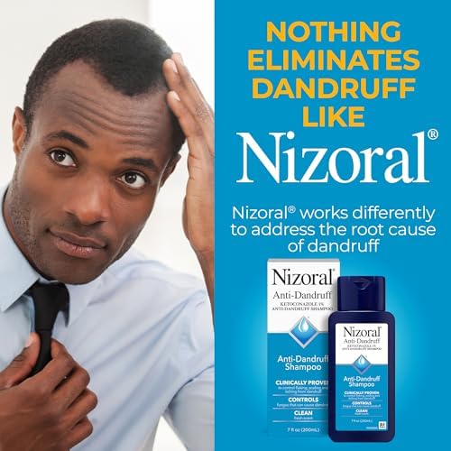 Nizoral Anti-Dandruff Shampoo with 1% Ketoconazole, Fresh Scent, 7 Fl Oz — view 4