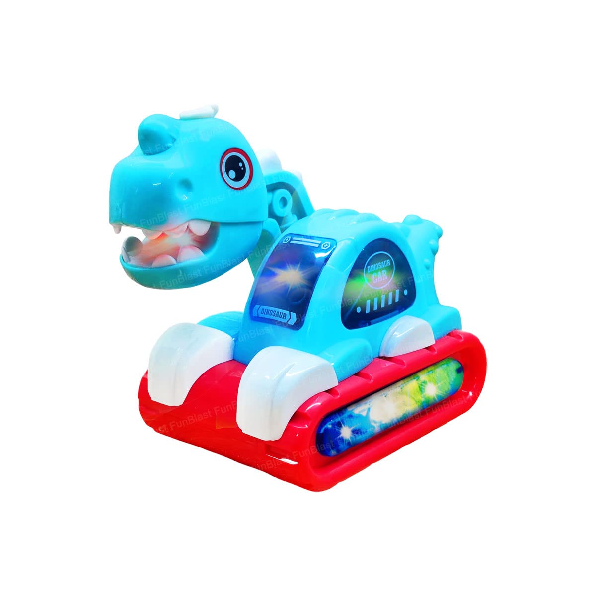 FunBlast Dinosaur Excavator Toy with Water Vapor Spray - Bump and Go Dinosaur Toy with Light and Music for 3+ Years Old Kids, Boys Girls, 360 Degree Rotating Dinosaur Vehicle Toys (B0C3H4VYV5) Amazon Price History, Amazon Price Tracker