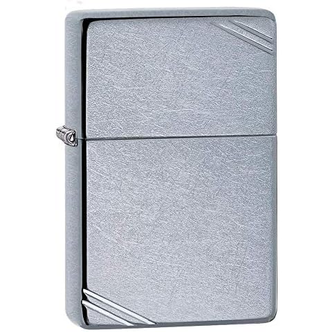 Zippo Street Chrome Windproof Brass Lighter Cover