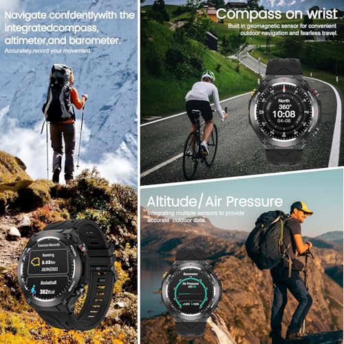 Baoinse Military Smartwatch thumbnail 8