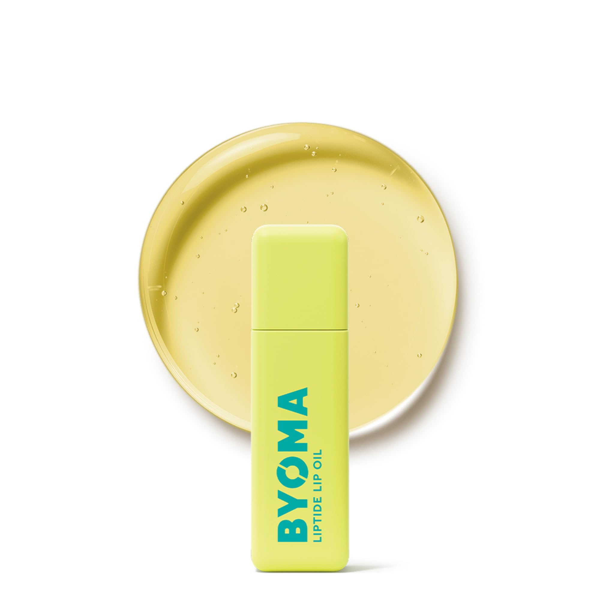 BYOMA Liptide Lip Oil - Glossy Non-Sticky Gloss - Peptide Lip Treatment with Peptides Avocado Tamanu Oils -