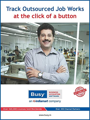 BUSY Accounting Software | Standard | Single User | Accounting | Inventory | GST | Invoicing | | BUSY 21 | Official | Latest Version | Email... - Image 4