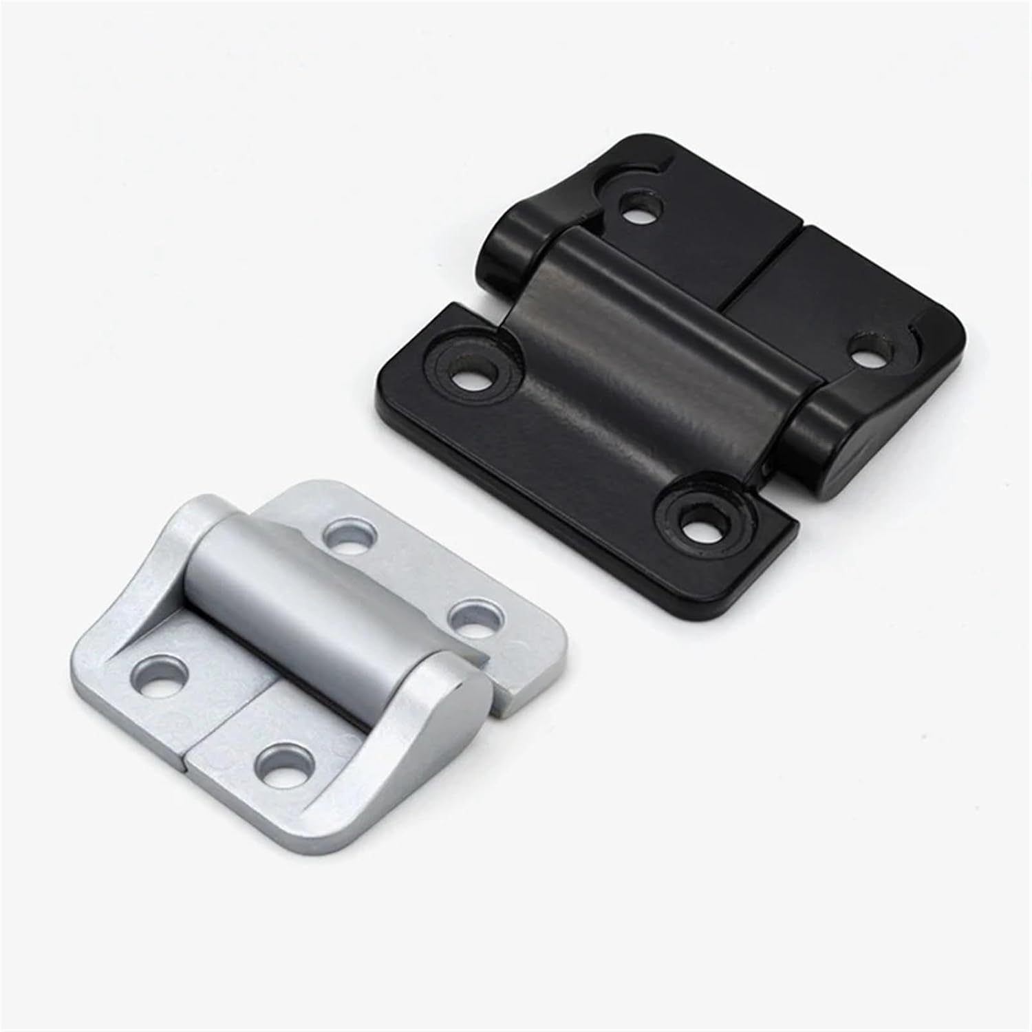 Zinc Alloy Any Stop Positionable Rotatable Tiltable I-Shaped Torque Hinge Industrial Equipment Biaxial Hinge 1Pcs(Big Black-3.4)