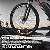 Eleglide Mopride 2 Vélo électrique Homme Femme, VTT électrique 27.5''/29", Vélo Électrique en Montagne pour Adulte, Batterie Amovible 36V 15Ah, 21 Vitesses, Autonomie 125km (Pouces, 29) #5