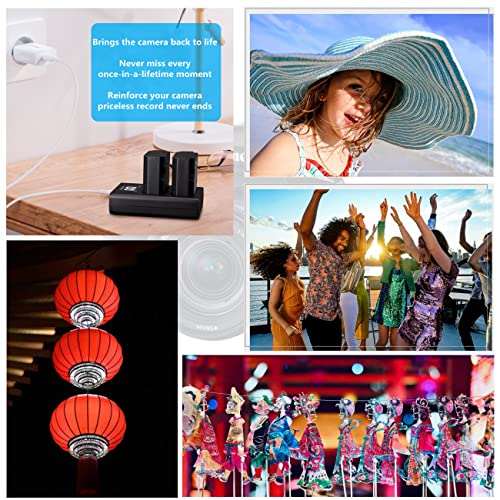 PHOLSY 2X 2280mAh Batería NP-FZ100 Batería Cámara y Cargador Batería NP-FZ100 Multi Cargador USB & USB-C Carga Rápida Compatible con Sony a1 a9M2 a9 a7SM3 a7RM4A a7RM4 a7RM3 a7C a7M4 a7M3 a6600 FX3