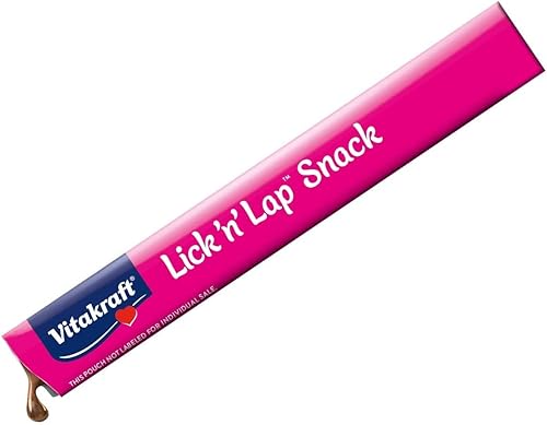 Miniatura 5 de Lick 'n' Lap Snack con golosinas de pollo para gatos, paquete de 60 unidades
