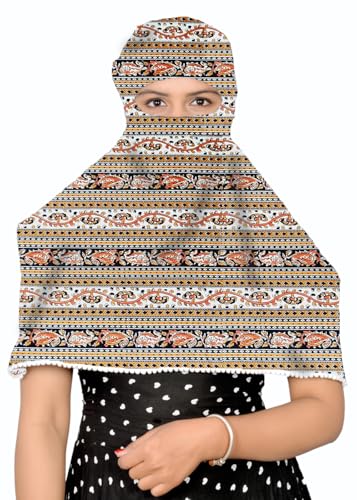 Image of Scarf Face Mask Head Neck Hair Bandana Cover Sun Protection Face Cover Smkoe Dust Safety Scarf Cum Mask For Women Girls Daily Use Face Scarf Mask