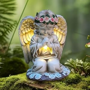 Zinueen Aniołek Solar QDTSBJ01 Figurka 20,5 cm