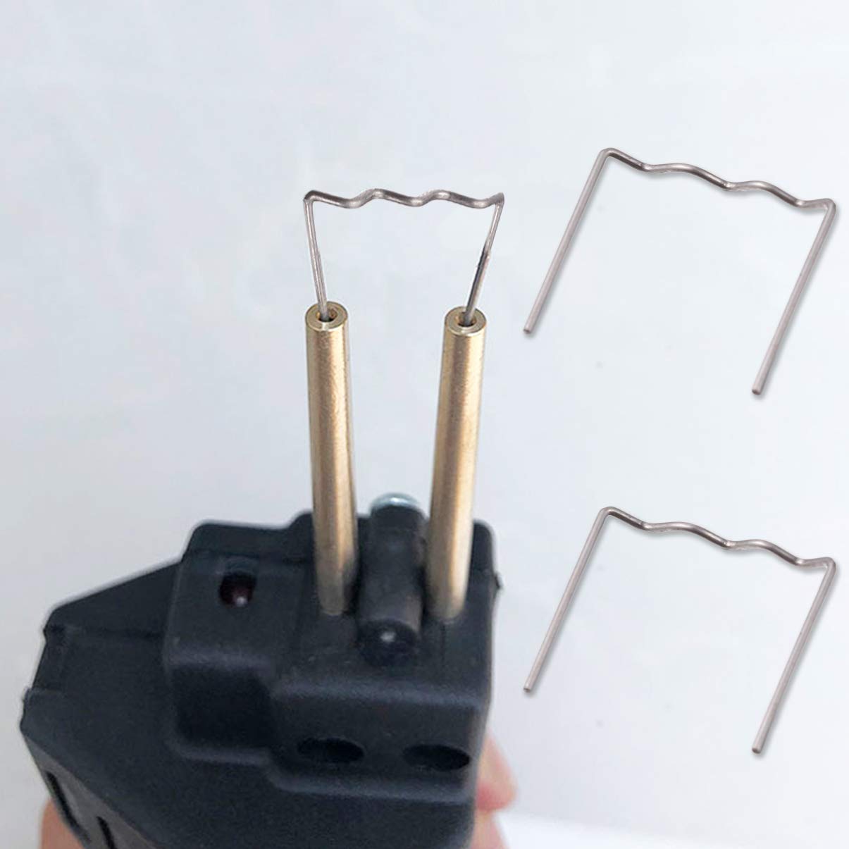 500Pcs Bumper Staples Hot Stapler Car Auto Bumper Repair Pre Cut Wave Staples Automotive Repair Machine Welding Hot Staples for auto hot Staples Cars pre-Cut Staples (0. 6mm)