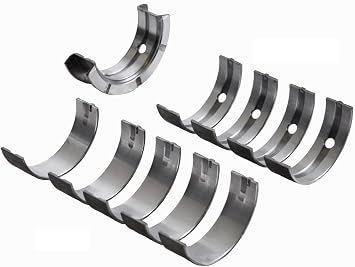 LowPricedAutoParts Main Bearings Set | Compatible with 95-04 Ford/Mazda 2.0L/121 L4 Zetec | .25mm .010" Oversized