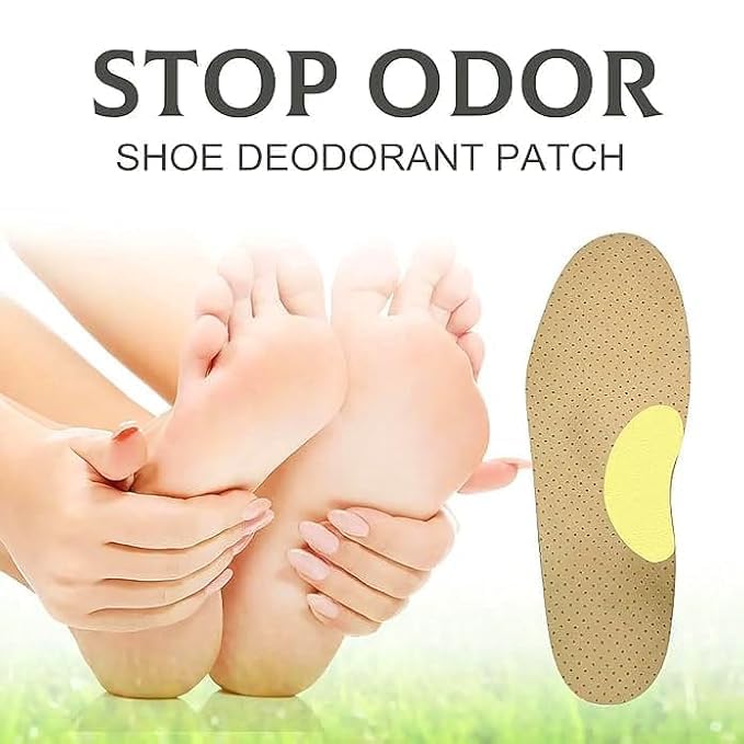 Mshine Antistinking Insole Paste (10 Pcs) – Odor-Removing Shoe Inserts, Sweat-Absorbing Deodorizer Pads for Shoes, Long-Lasting Freshness, Ultra-Thin & Comfortable Foot Care Stickers (Pack Of 2) - Image 7 thumbnail
