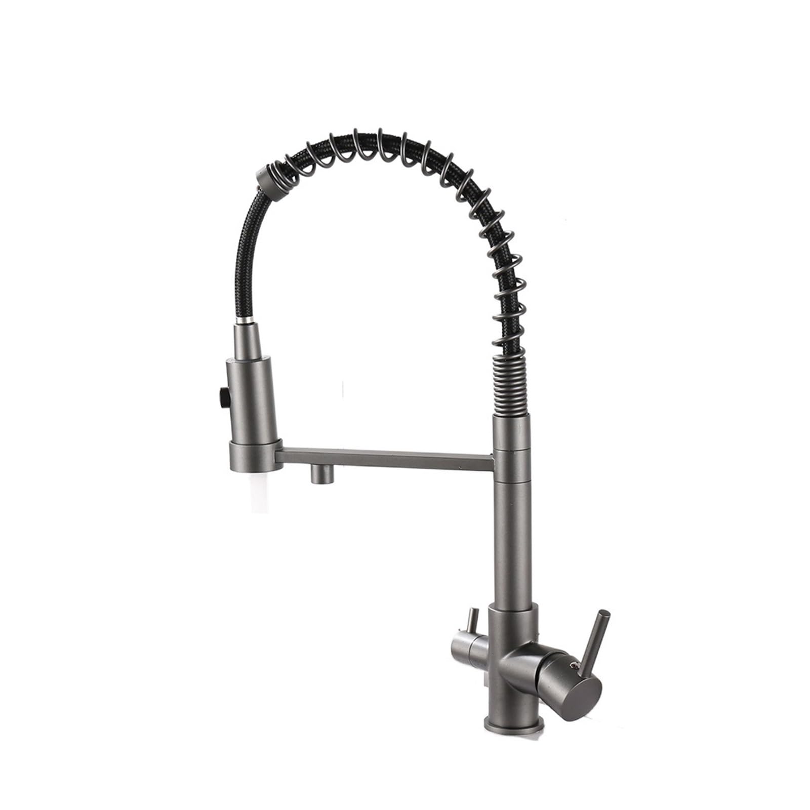 Robinet de cuisine purification d'eau mitigeur extractible chaud et froid