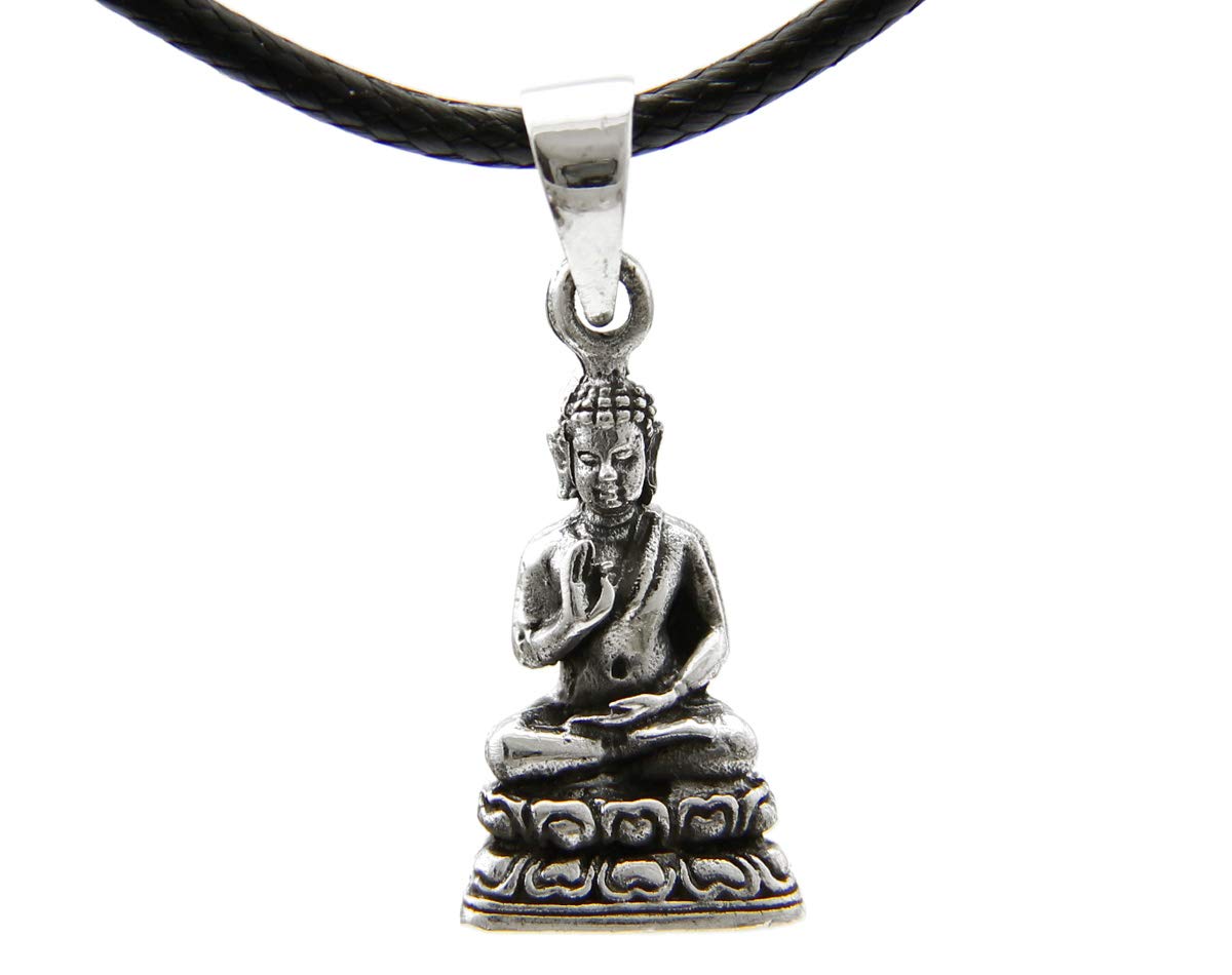 Scultura del Buddha sorridente dell'abbondanza laminato in argento 925 ‰ , lavorazione Italiana