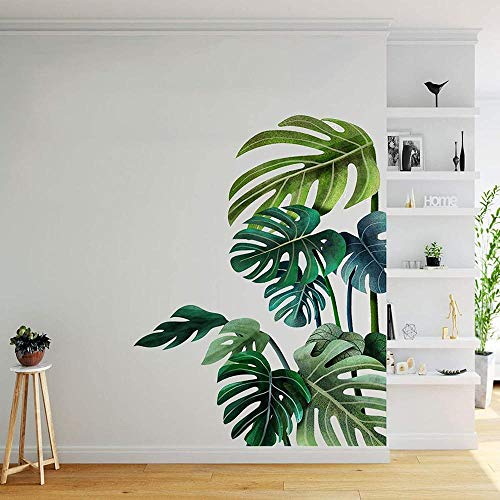 Opiniones de Pegatinas de pared , tabla con los diez mejores. 44 Calcomanías de Pared de Hoja de Palma Calcomanías de Pared Tropicales para Sala de Estar Plantas Árboles Plantas Verdes Pegatinas de Pared Hojas de la Selva Carteles de Pared...