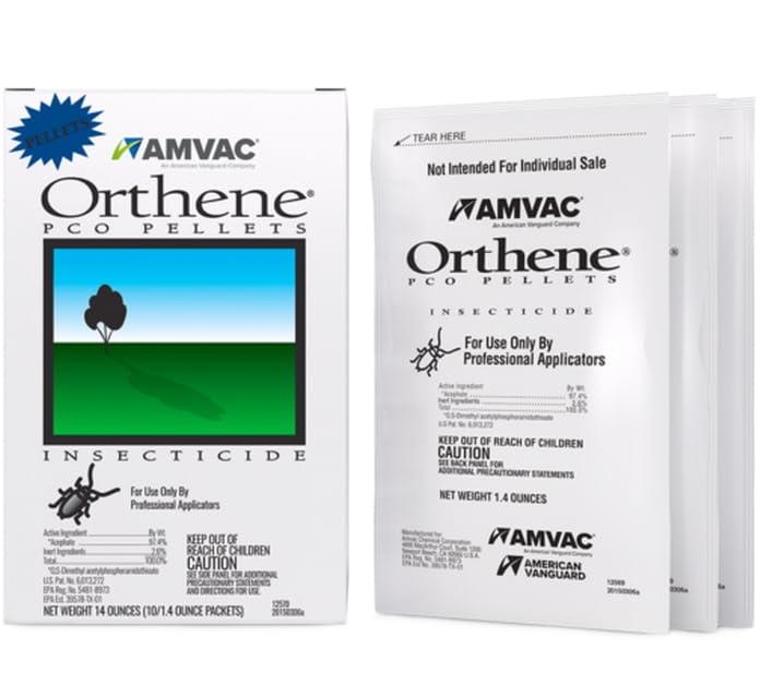 Valent Orthene PCO Pellets - Insect Control - Professional Insect Killer Pellets (10-Bag Box)