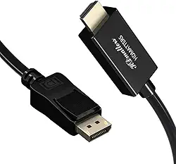 Cabo Displayport Para Hdmi 2m Blindado Cabo Dp Hdmi 2 Metros