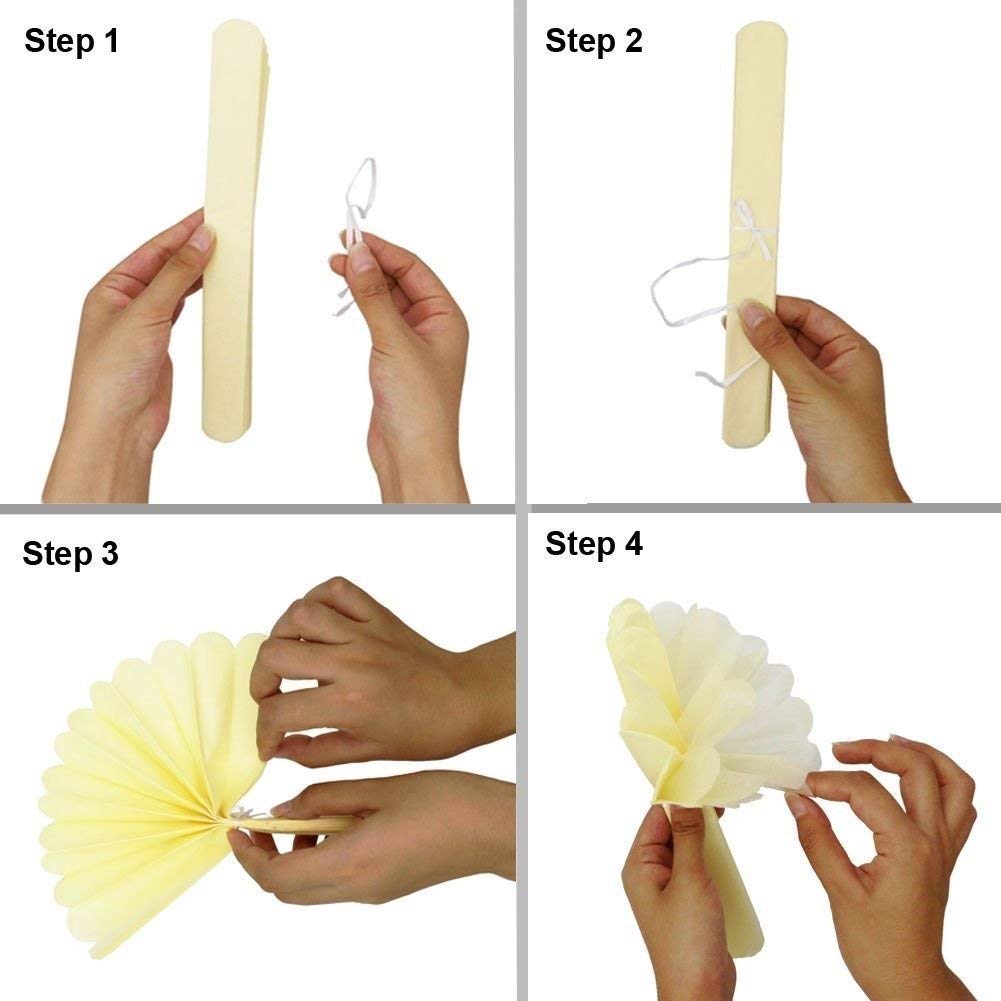 Baby Shower Decorations For Girl - Baby Shower Decorations: It's a Girl & Baby Shower Banner, Baby Girl Shower Decorations Kit with Banners, Balloons, Pom Poms and Lanterns - Pink, Gold & White