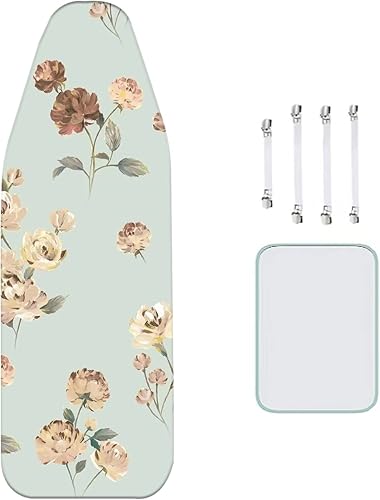 GUDPIG Funda de repuesto extragrande para tabla de planchar, diseño de cordón para un fácil ajuste e instalación, cubierta gruesa para tabla de