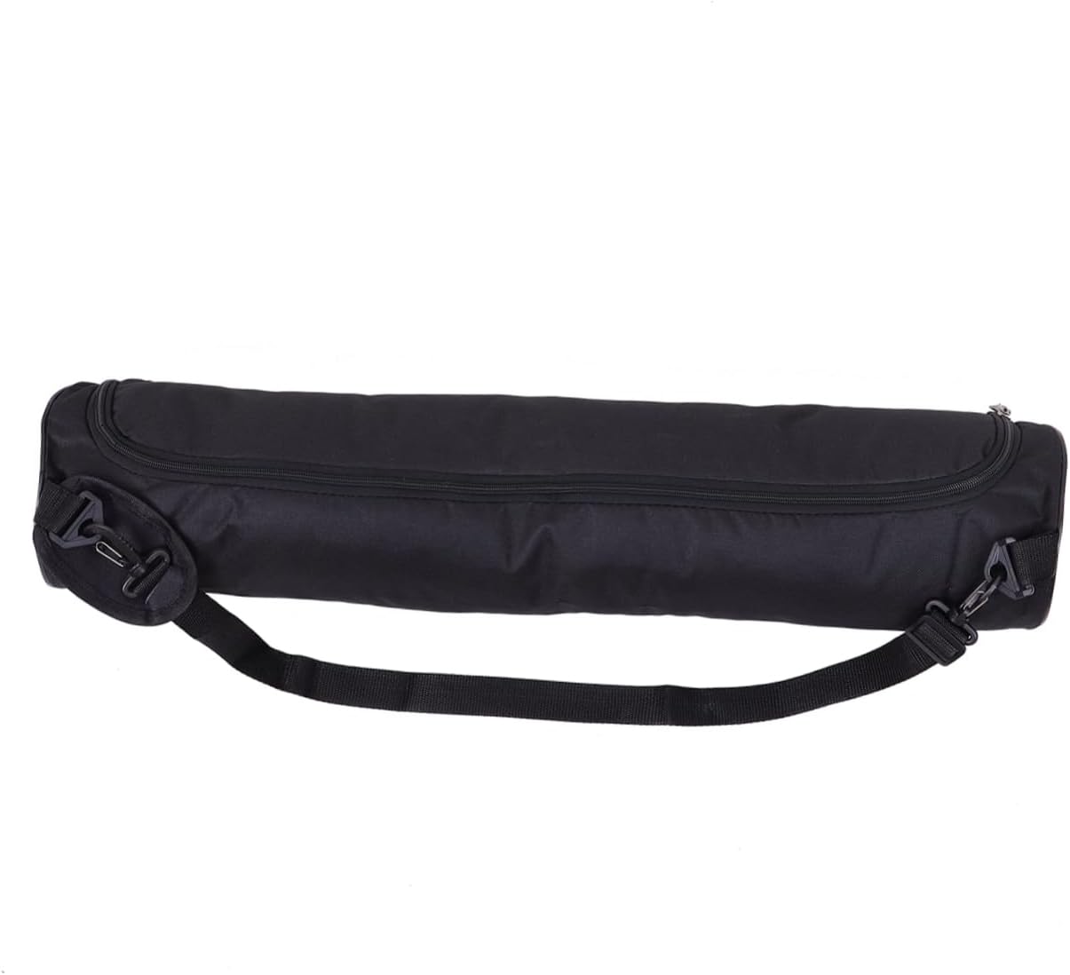 Canvas Yoga Mat Storage Pouch with Zipper Design Lightweight Outdoor Bag with Shoulder Strap for Gym Travel Hiking and Sports Use