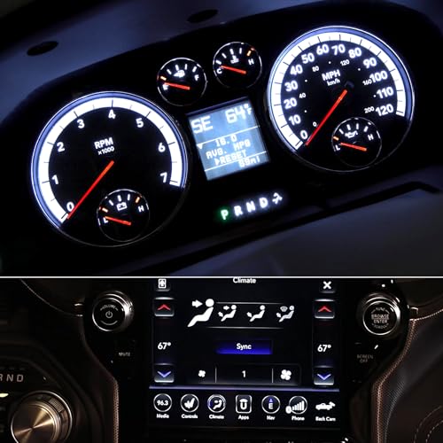 Kit 8 luces LED interiores para Ford Mustang 2015-2021 miniatura 3