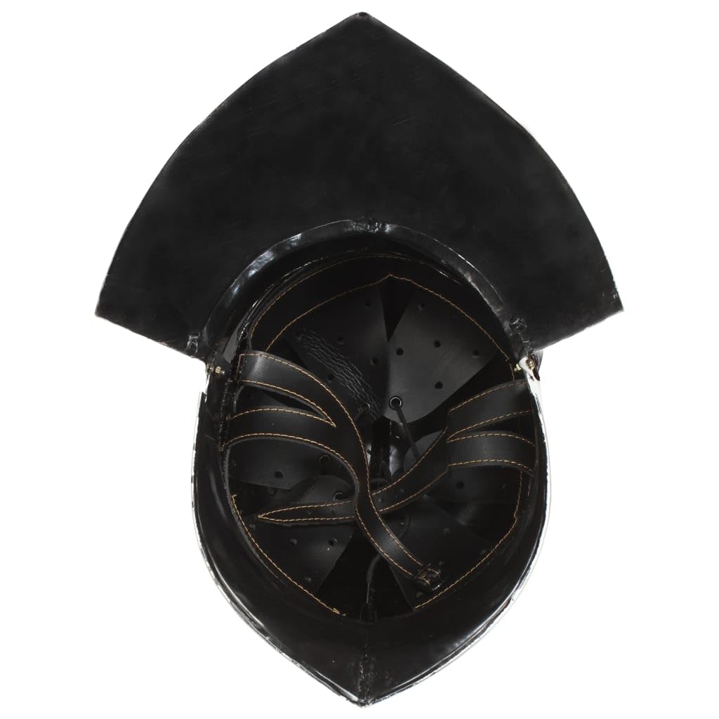 Genérico Réplica de Casco de Caballero Medieval Antiguo Larp Acero Plata,Arte y Ocio,Hobbies y Artes Creativas,Coleccionables,Armas coleccionables,286220