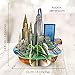 SANTORO Pirouette, 3D Pop Up Greeting Card, Birthday Card - New York City - For Him, For Her, Birthday, Thank You, Travel