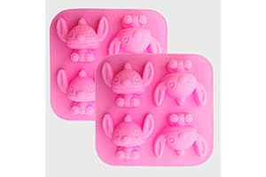 INKU 4 Cavity Lilo and Stitch Silicone Mold