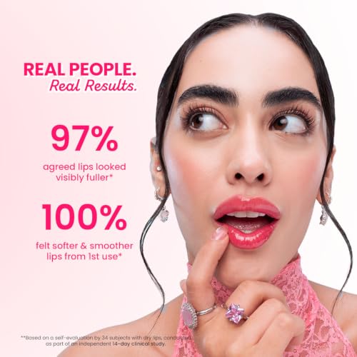 Buy Dot & Key Plushie Jelly Lip Balm In-Vivo Tested SPF 50+ PA++++, 24Hr Hydration, Visibly Plumps Lips, Bouncy Jelly Texture, With Ceramide & Peptides, Glossy High-Shine Lips, Lightweight, Non-Sticky, Bubblegum-10g Online at Low Prices in India - Amazon.in - Image 6