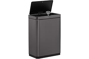 Rubbermaid Elite Garbage Can Vacuum on Bottom Waste Management