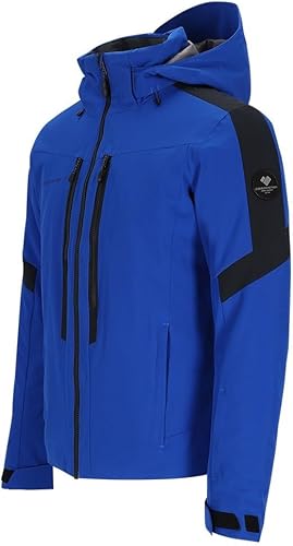 Miniatura 3 de Obermeyer Fall Line - Chaqueta de esquí aislada para hombre, Stellar, talla M, Estelar