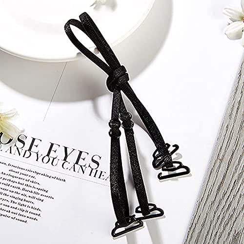 Bra Straps Replacement Adjustable - Decorative Thin Removable String Bra Shoulder Strap Detachable Lingerie Straps4