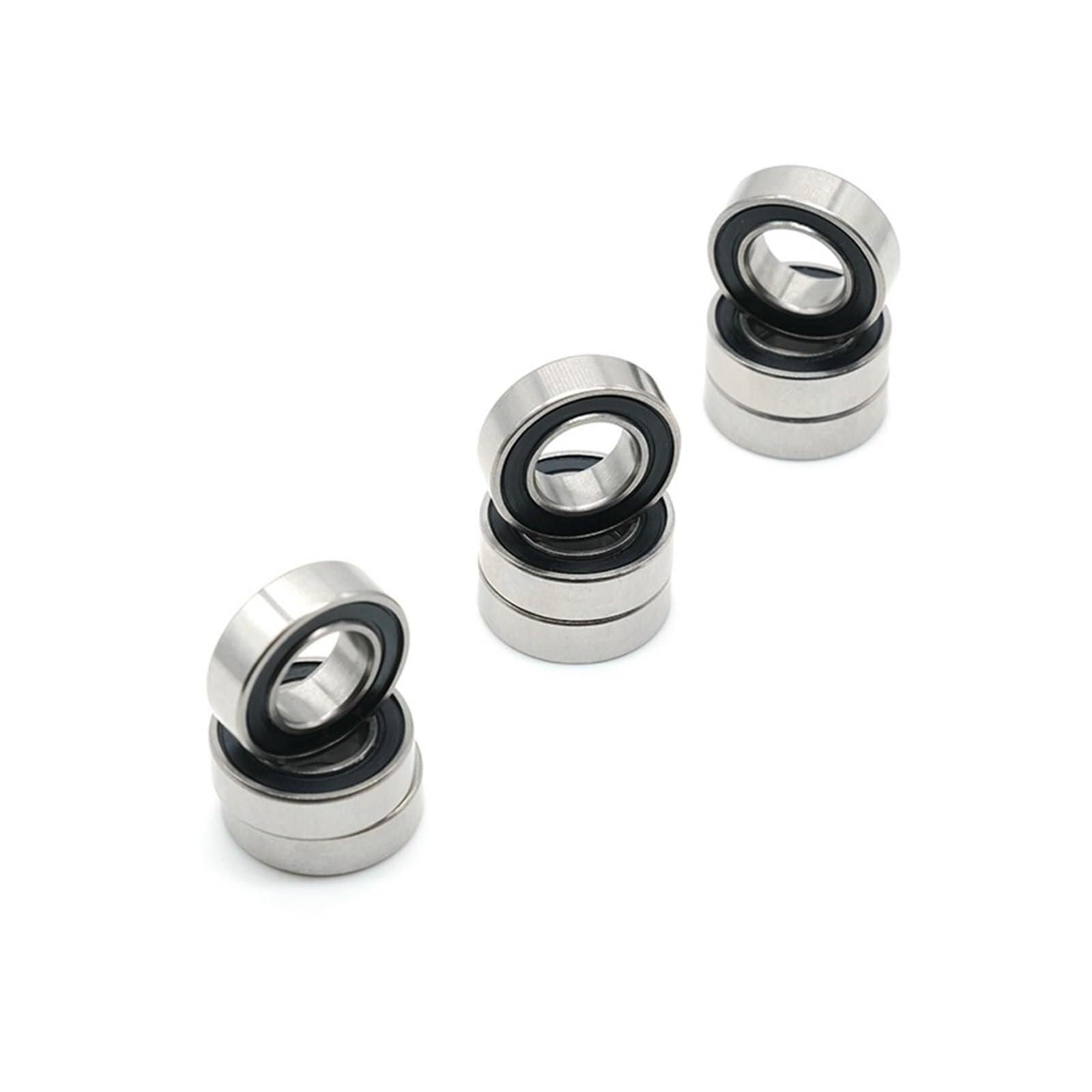 Rodamientos, Rodamiento S689-2RS ABEC-7 10 Uds 9x17x5 Mm rodamientos de bolas miniatura acero inoxidable S689RS S618/9RS Z2V1 calidad 689 2RS Lucky,Durabilidad mejorada