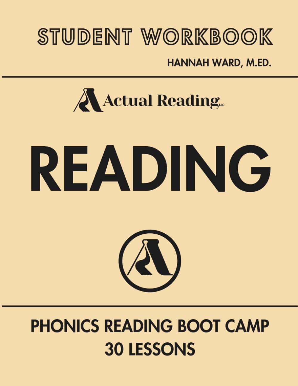 Actual Reading | Phonics Reading Boot Camp, Student Workbook | 30 Lessons