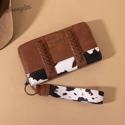Image of X Wrangler Wristlet Western Wallet Boho Aztec Credit Card Holder for Women