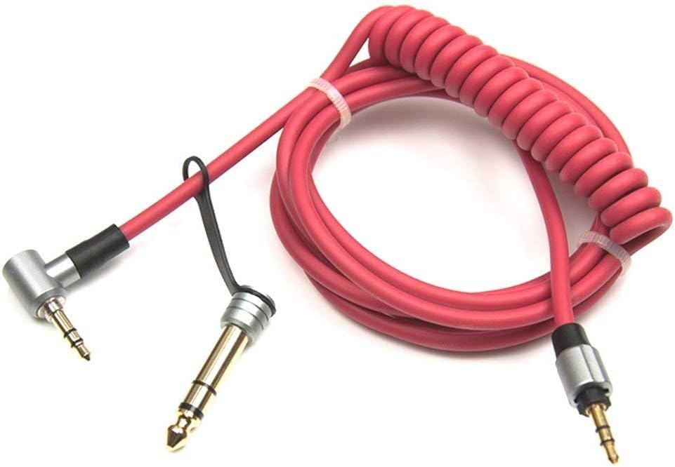 3.5mm & 6.5mm Replacement Audio Cable Headphone Cord for Monster Beats Pro Detox by Dr Dre