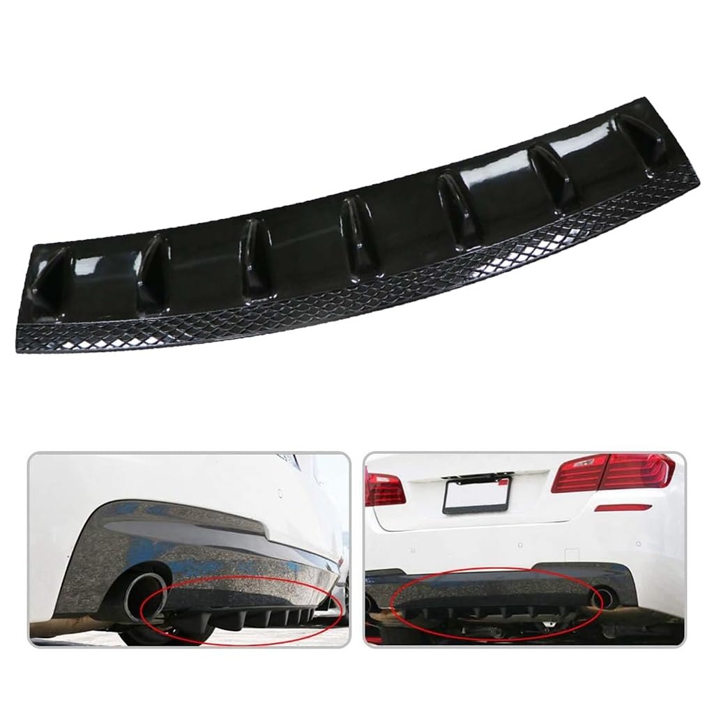 Auto Heckspoiler für Stream 2000-2014, Auto Heckstoßstangen Chassis Haifischflosse Flügellippendiffusor Zubehör