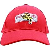 Kimi Store Forrest Gump Cap Bubba Shrimp Baseball Cap Red Hat
