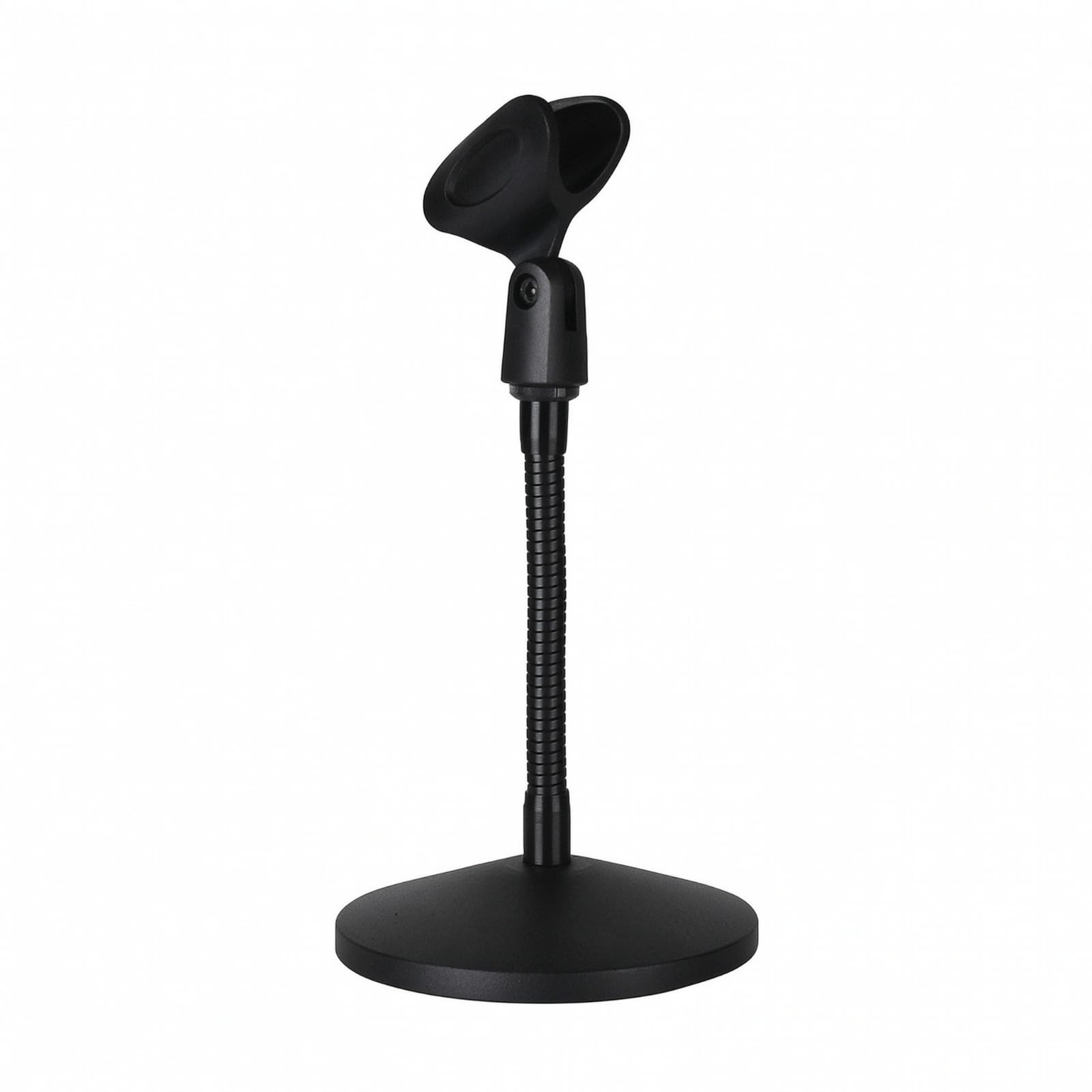 Soporte Micrófono para Mesa Universal | Base Redonda Estable, Resistente, Soporte Micrófono con Cuello Cisne, para Reuniones Virtuales,