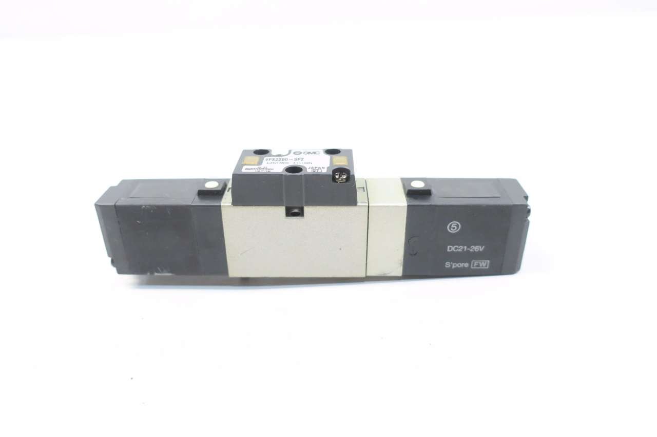 SMC VFS2200-5FZ Pneumatic Solenoid Valve 21-26V-DC D571779: Amazon