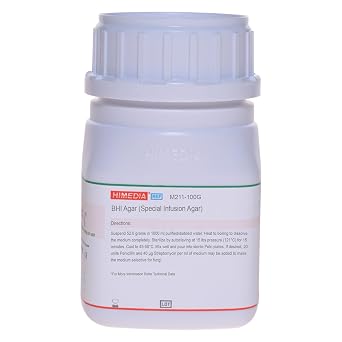 HiMedia M211-100G Special Brain Heart Infusion Agar, 100 g