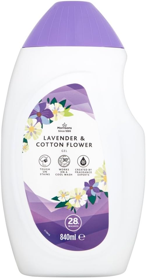 Morrisons Laundry Gel Lavender Detergent, 840 ml Amazon.co.uk Grocery