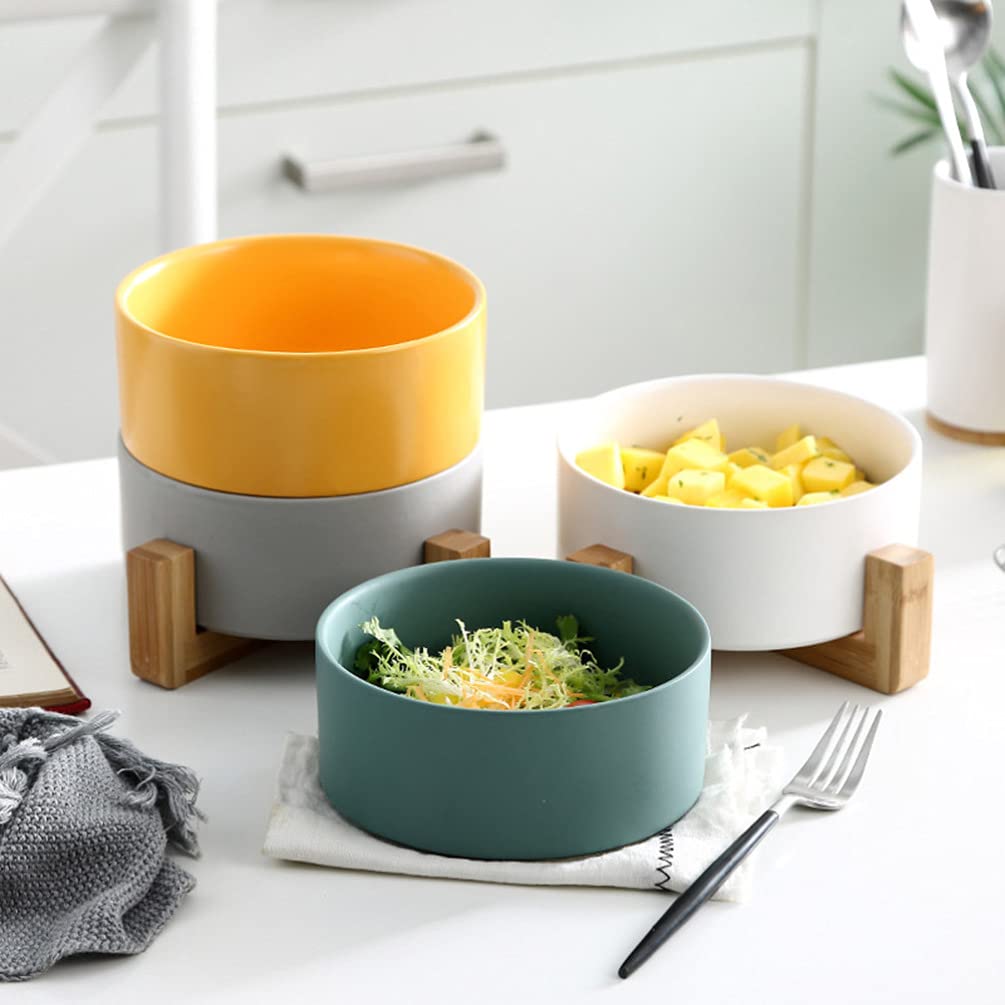 Porzellan-Nudelschalen, Keramik-Salatschüssel, Suppenschüsseln für Nudelsalat, Obst, Müsli-Suppe