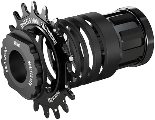 Wheels Manufacturing Solo-Spline Mico Spline Single Speed Conversion Kit - 18t, for Micro Spline Hub Bodies,