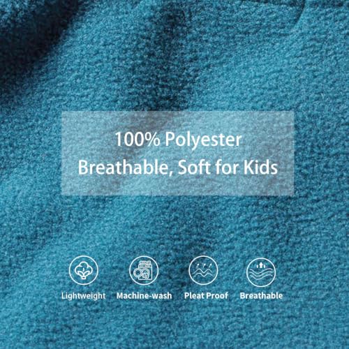 Image of LittleSpring Boys Girls Fleece Vest Sleeveless Jacket Full-Zip Fall Winter Warm Outerwear